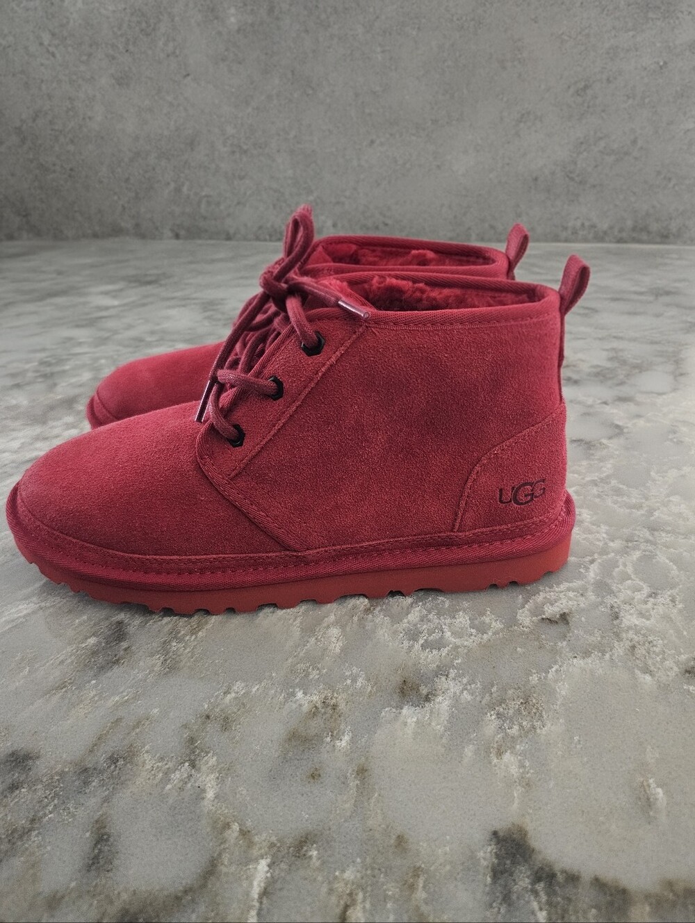 UGG Neumel Chukka Boots Shoes Samba Red Men's Size 7